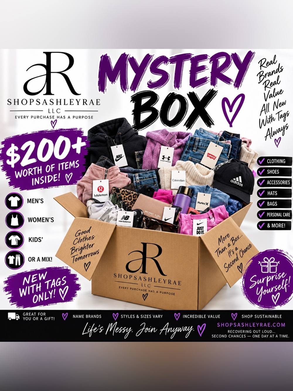 RESELLER MYSTERY BOX — $200+ VALUE!